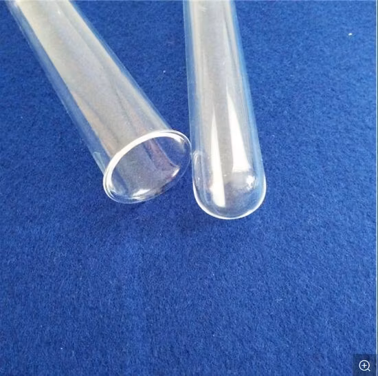 난방을 위한 방열 모든 차원 고순도 투명한 히이터 석영 유리 시험관