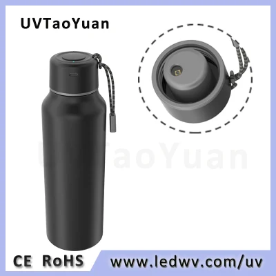좋은 가격 살균 가능 UVC LED 스테인레스 스틸 물병 265